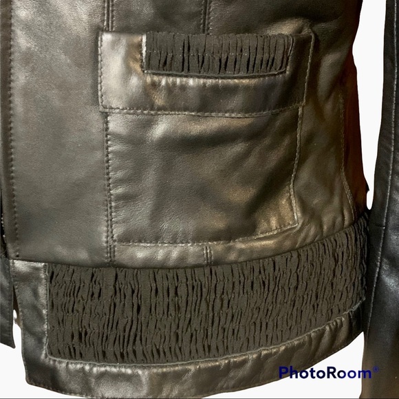 Lillie Rubin Lamb Leather Jacket - Picture 6 of 7